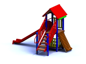 7-A1-MIDDLE House with slide