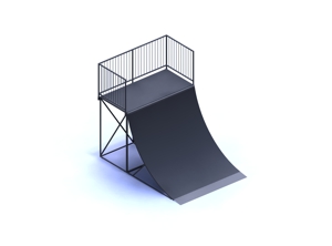 S-16 QUARTER PIPE