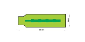 Detské ihriská, 122-12-MIDI Kombinovaná zostava